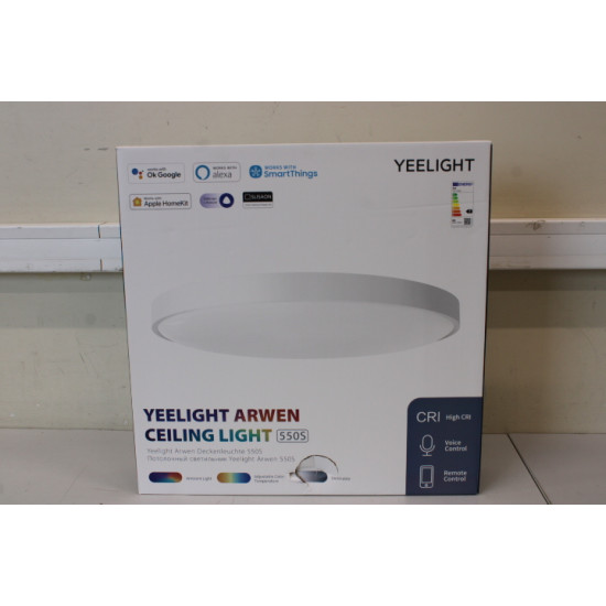 SALE OUT. Yeelight LED Smart Ceiling Light Arwen 550S | Yeelight LED Ceiling Light Arwen 550S | DAMAGED PACKAGING