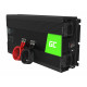 GREENCELL Car Power Inverter 24V to 230V Pure Sine 1500W