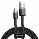 Baseus CAMKLF-AG1 USB cable 0.5 m USB A Micro-USB B Black