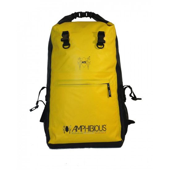 AMPHIBIOUS WATERPROOF BACKPACK OVERLAND 45L YELLOW P/N: ZSF-1045.04