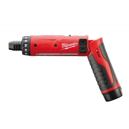 MILWAUKEE. AKUM SCREWDRIVER. M4D-202B M4C 2x2.0Ah