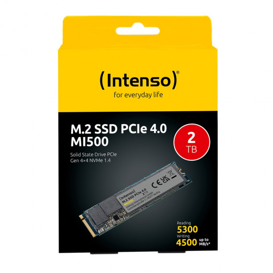 Intenso 3836470 internal solid state drive 2 TB M.2 PCI Express 4.0 NVMe