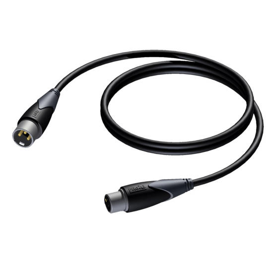 PROCAB CABLE XLR male - XLR female 10 meter