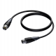 PROCAB CABLE XLR male - XLR female 10 meter