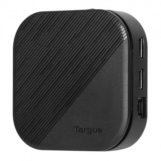 Targus Universal DisplayLink USB-C Dual Monitor Travel Docking Station, 80W | HDMI ports quantity 2 | Ethernet LAN