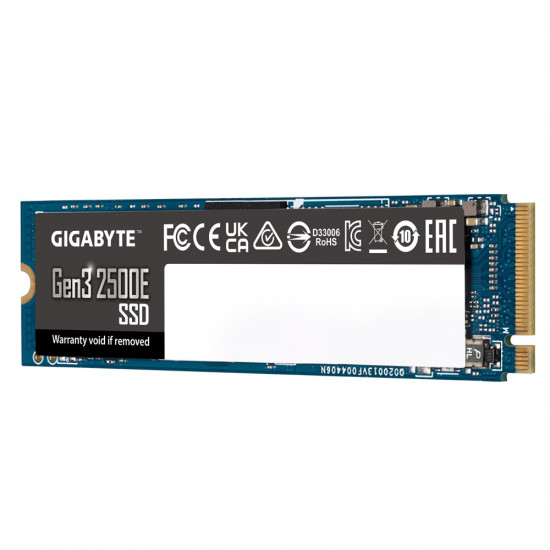 GIGABYTE Gen3 2500E SSD 1TB M.2 PCI Express 3.0 NVMe 3D NAND