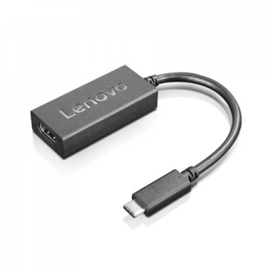 Lenovo USB-C to HDMI 2.0b USB graphics adapter Black