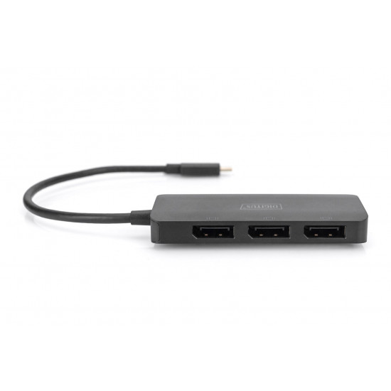 Digitus 3-Port MST Video Hub (USB-C™ -> 3x DisplayPort)