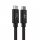 HYPER HyperDrive Next USB cable USB4 Gen 3x2 1.2 m USB C Black