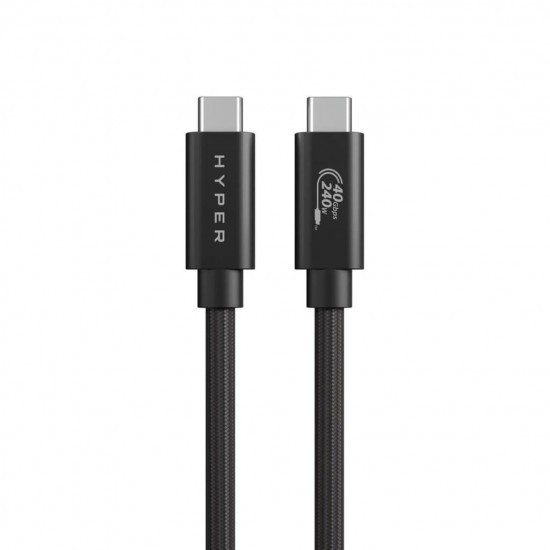 HYPER HyperDrive Next USB cable USB4 Gen 3x2 1.2 m USB C Black