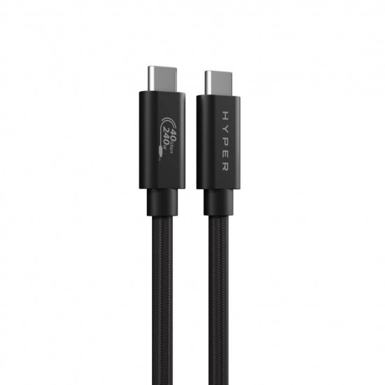 HYPER HyperDrive Next USB cable USB4 Gen 3x2 1.2 m USB C Black