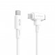 HYPER HyperJuice USB cable USB 2.0 1.5 m USB C USB C/Lightning White