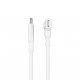 HYPER HyperJuice USB cable USB 2.0 1.5 m USB C USB C/Lightning White