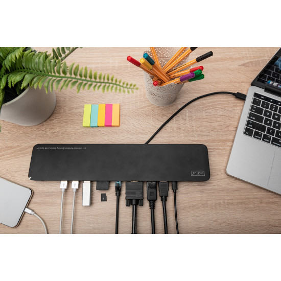 DIGITUS Dockingstation 14 Universal, USB Type C