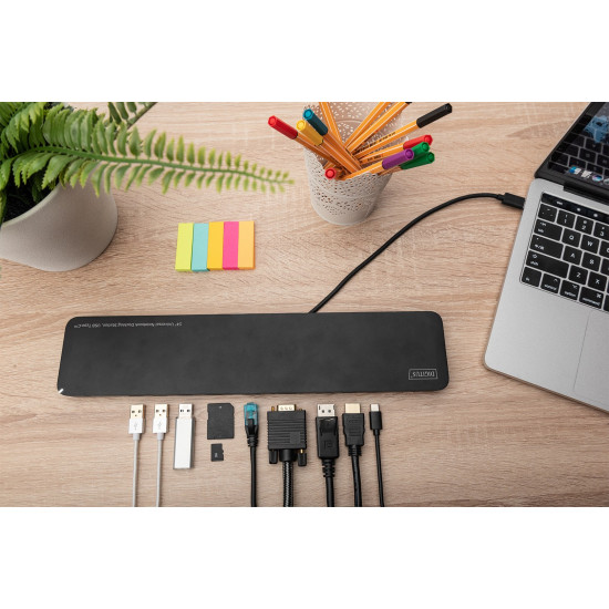 DIGITUS Dockingstation 14 Universal, USB Type C