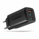 AXAGON ACU-DPQ65 Charger, 2x USB-C, 1x USB-A, PD3.0/QC4+/PPS, 65W - black