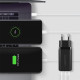 AXAGON ACU-DPQ65 Charger, 2x USB-C, 1x USB-A, PD3.0/QC4+/PPS, 65W - black