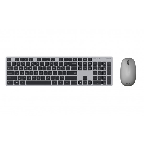 ASUS W5000 keyboard Mouse included Office RF Wireless Grey