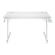 COMPUTER DESK GXT 709W LUMINUS/WHITE 25328 TRUST