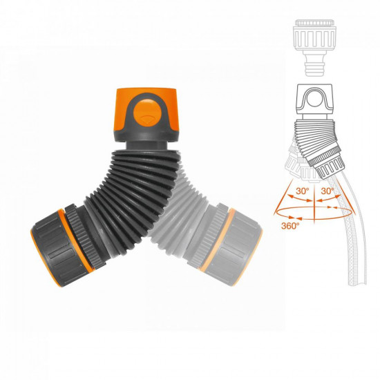 HOSE ACC CONNECTOR FLEXIBLE/3/4 DWC 2819 DAEWOO