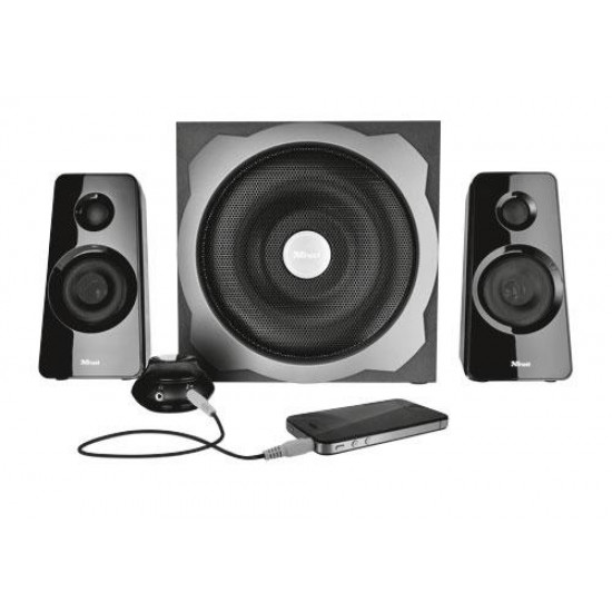 Speaker|TRUST|P.M.P.O. 120 Watts|Black|19019