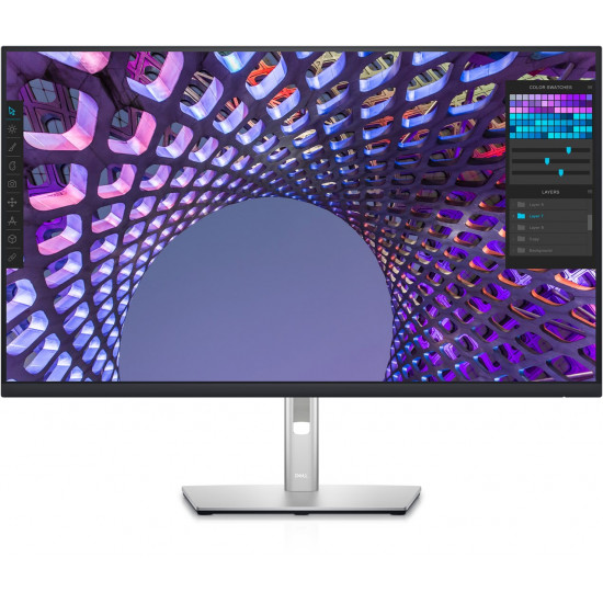 DELL P Series P3223QE computer monitor 80 cm (31.5) 3840 x 2160 pixels 4K Ultra HD LCD Black