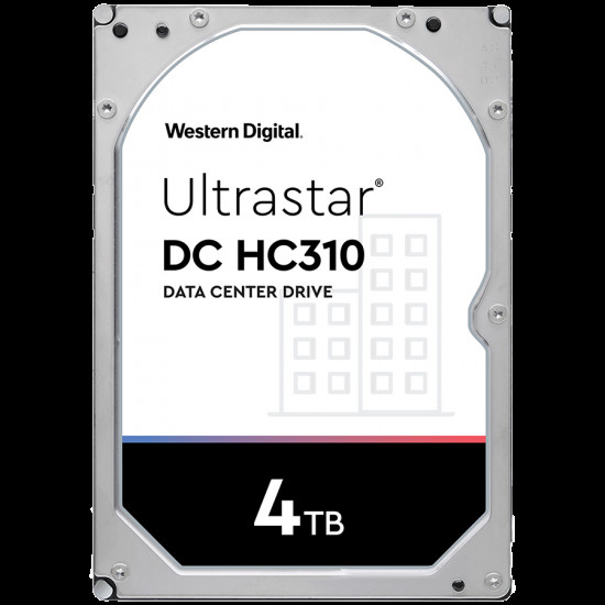 Western Digital Ultrastar DC HDD Server 7K6 (3.5 , 4TB, 256MB, 7200 RPM, SATA 6Gb/s, 512E SE), SKU: 0B36040