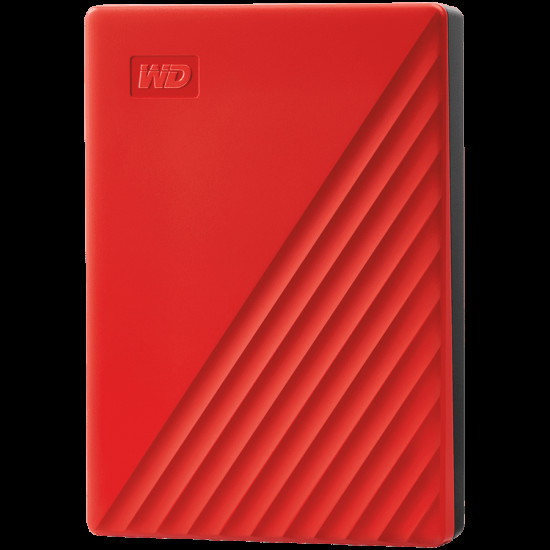 HDD External WD My Passport (4TB, USB 3.2) Red