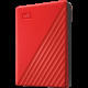 HDD External WD My Passport (4TB, USB 3.2) Red