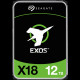 SEAGATE HDD Server Exos X18 HDD 512E/4KN (3.5'/ 12TB/ SATA 6Gb/s / 7200rpm)