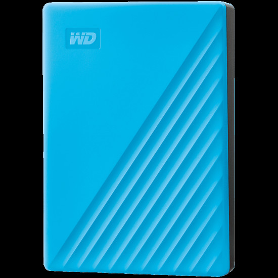 HDD External WD My Passport (4TB, USB 3.2) Blue