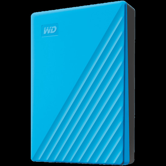 External HDD|WESTERN DIGITAL|My Passport|4TB|USB 2.0|USB 3.0|USB 3.2|Colour Blue|WDBPKJ0040BBL-WESN