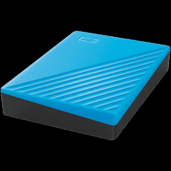 External HDD|WESTERN DIGITAL|My Passport|4TB|USB 2.0|USB 3.0|USB 3.2|Colour Blue|WDBPKJ0040BBL-WESN