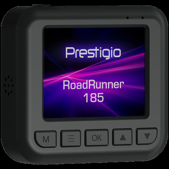 Prestigio RoadRunner 185, 2.0'' IPS (320x240) display, FHD 1920x1080@30fps, HD 1280x720@30fps, Jieli AC5601, 2 MP CMOS GC2053 image sensor, 2 MP camera, 140 Viewing Angle, Micro USB, 180 mAh, Night Vision, Motion Detection, G-sensor, Cyclic Recording, col