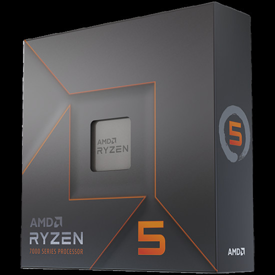 CPU|AMD|Desktop|Ryzen 5|R5-7600X|4700 MHz|Cores 6|32MB|Socket SAM5|105 Watts|GPU Radeon|BOX|100-100000593WOF