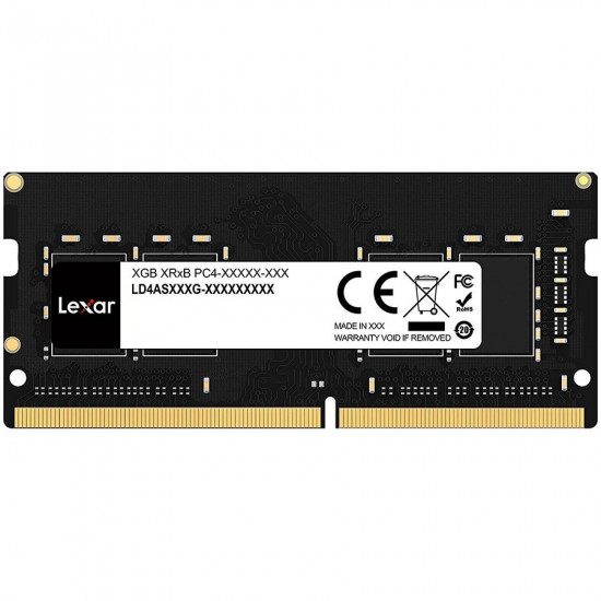 Lexar DDR4 8GB 260 PIN So-DIMM 3200Mbps, CL22, 1.2V- BLISTER Package, EAN: 843367123766