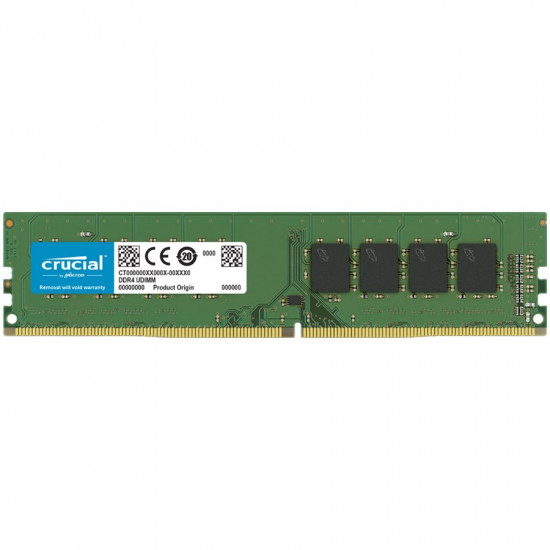 Crucial 16GB DDR4-3200 UDIMM CL22 (8Gbit/16Gbit), EAN: 649528903624