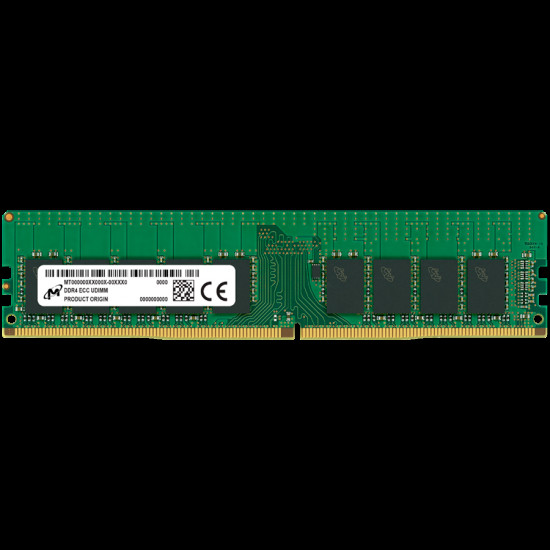 Micron DDR4 ECC UDIMM 16GB 1Rx8 3200 CL22 (16Gbit) (Single Pack), EAN: 649528929426