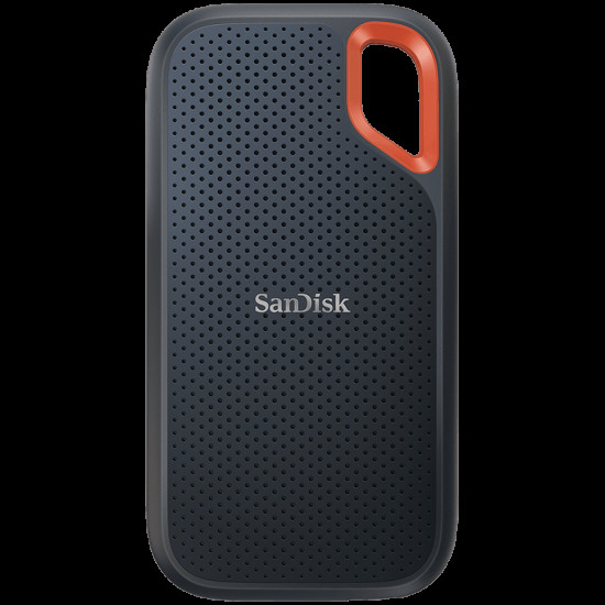 SanDisk Extreme 2TB Portable SSD - up to 1050MB/s Read and 1000MB/s Write Speeds, USB 3.2 Gen 2, 2-meter drop protection and IP55 resistance, EAN: 619659184674