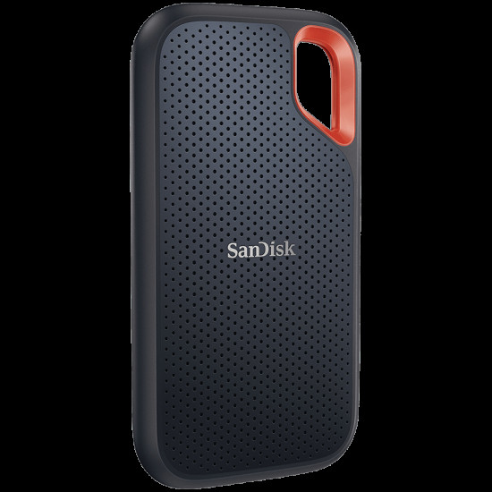 SanDisk Extreme 2TB Portable SSD - up to 1050MB/s Read and 1000MB/s Write Speeds, USB 3.2 Gen 2, 2-meter drop protection and IP55 resistance, EAN: 619659184674