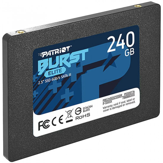 Patriot SSD BURST ELITE 240GB SATA3 2,5'' , EAN: 814914027745