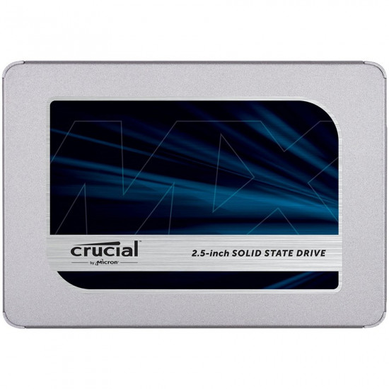 Crucial MX500 1000GB SATA 2.5 7mm (with 9.5mm adapter) SSD, EAN: 649528785060