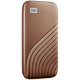 WD 500GB My Passport SSD - Portable SSD, up to 1050MB/s Read and 1000MB/s Write Speeds, USB 3.2 Gen 2 - Gold, EAN: 619659185626