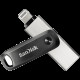 SanDisk iXpand Flash Drive Go 256GB - USB3.0 + Lightning - for iPhone and iPad, EAN: 619659169947