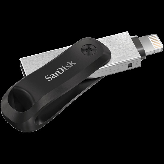 SanDisk iXpand Flash Drive Go 256GB - USB3.0 + Lightning - for iPhone and iPad, EAN: 619659169947