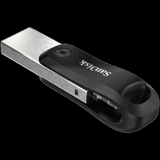 SanDisk iXpand Flash Drive Go 256GB - USB3.0 + Lightning - for iPhone and iPad, EAN: 619659169947