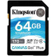 Kingston 64GB SDXC Canvas Go Plus 170R C10 UHS-I U3 V30, EAN: 740617301397