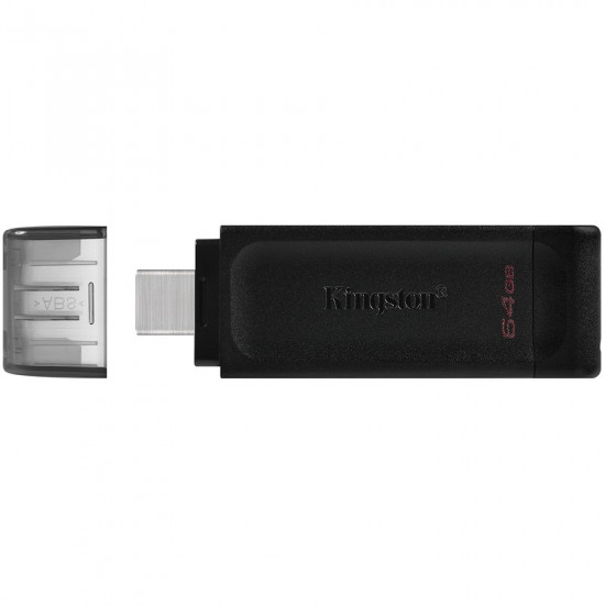 Kingston 64GB USB-C 3.2 Gen 1 DataTraveler 70, EAN: 740617305302