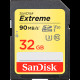 SanDisk Extreme 32GB Memory Card up to 100MB/s, UHS-I, Class 10, U3, V30, EAN: 619659188924