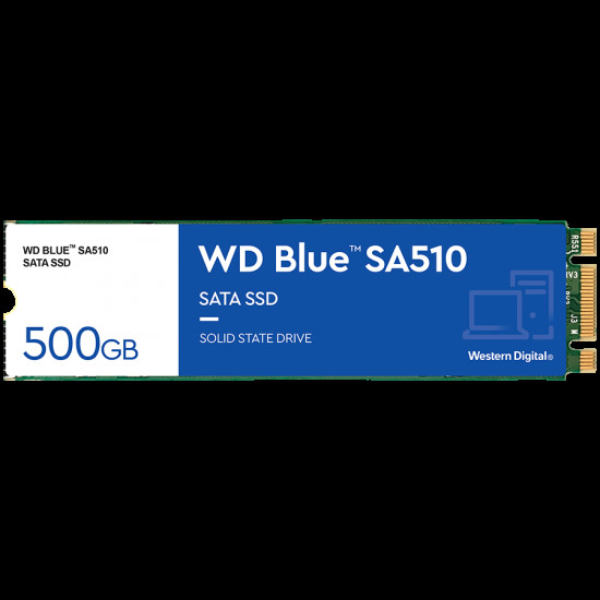 SSD WD Blue (M.2, 500GB, SATA 6Gb/s)